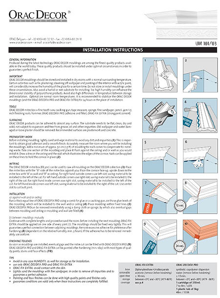 Installing coving guide